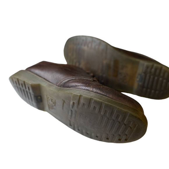 VINTAGE DOC MARTENS - MID 90\'S 3 EYE 1461 BROWN Size‎ 11